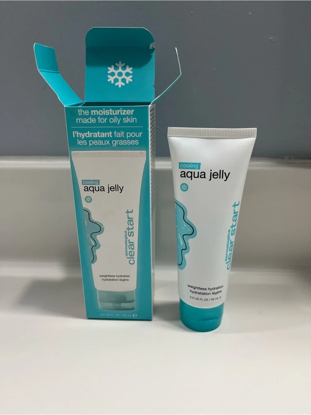 Aqua Jelly Cooling Face Moisturizer For Oily Skin New